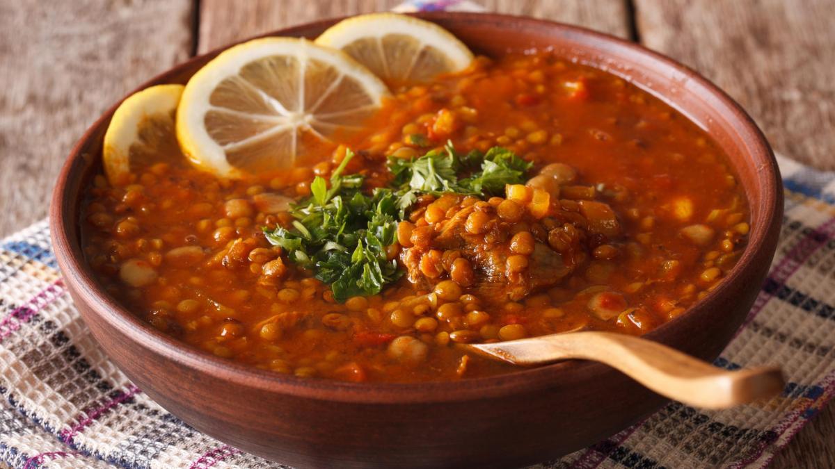 Harire sopa de marruecos