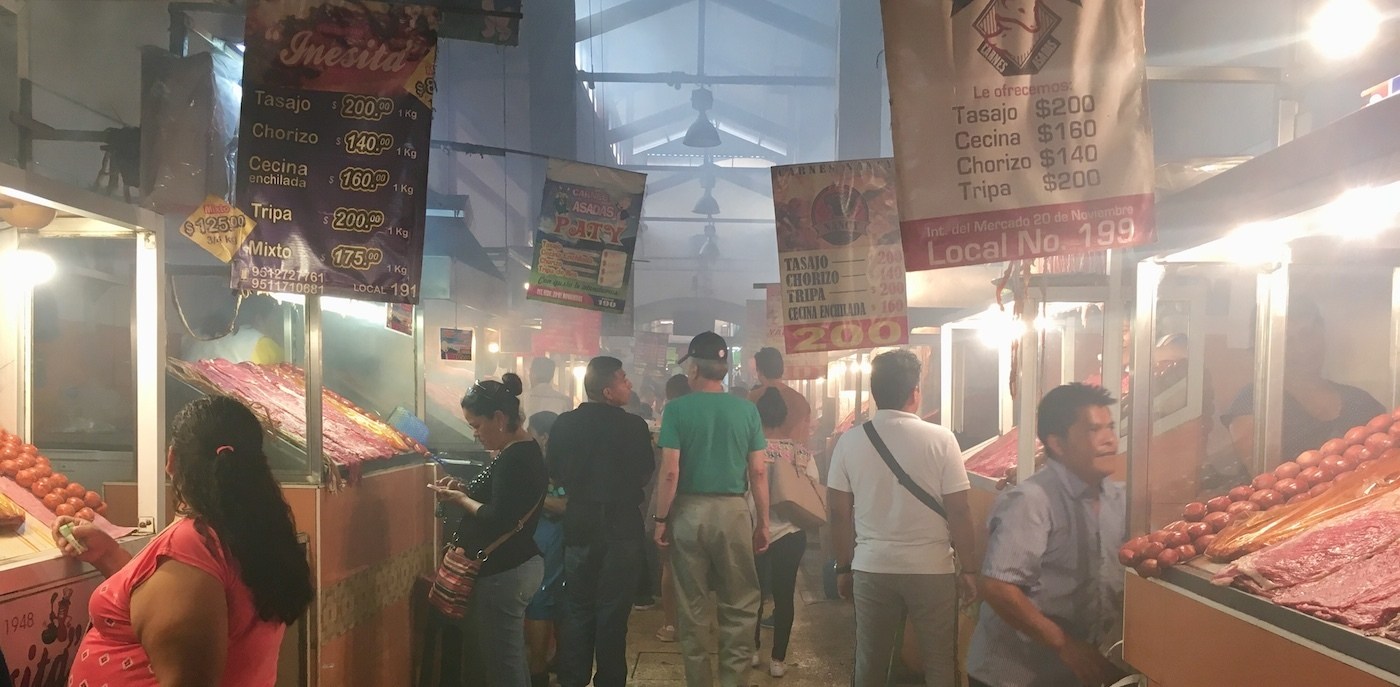 pasillo de humoa en oaxaca