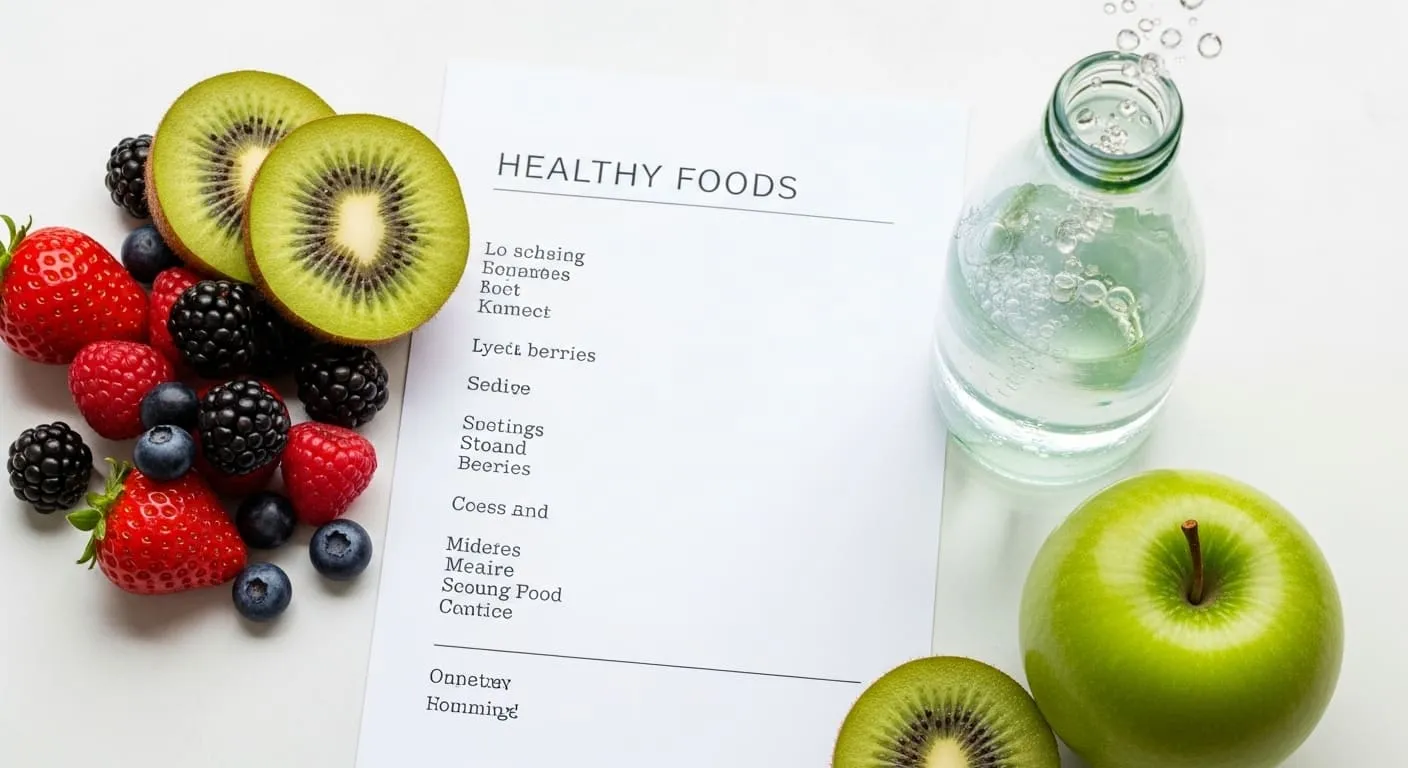 Lista de alimentos saludables